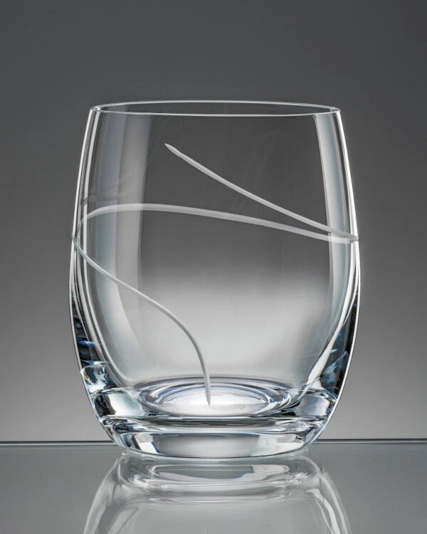 Bohemia Crystal UP Tumbler Stemless Wine Glass 300ml 2pc