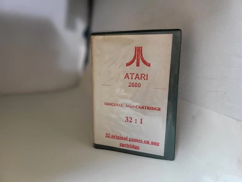 32 Original games in 1 cartridge for PAL Atari 2600 + 2600+ W/tele-games box #H7