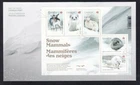 Canada 2021 FDC S/S sc#3275 Snow Mammals