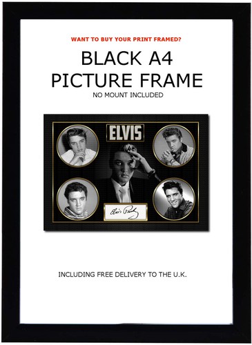 Elvis Presley - 1956 - Exclusive Limited Edition - A4 Signed PHOTO PRINT - Picture 7 of 8