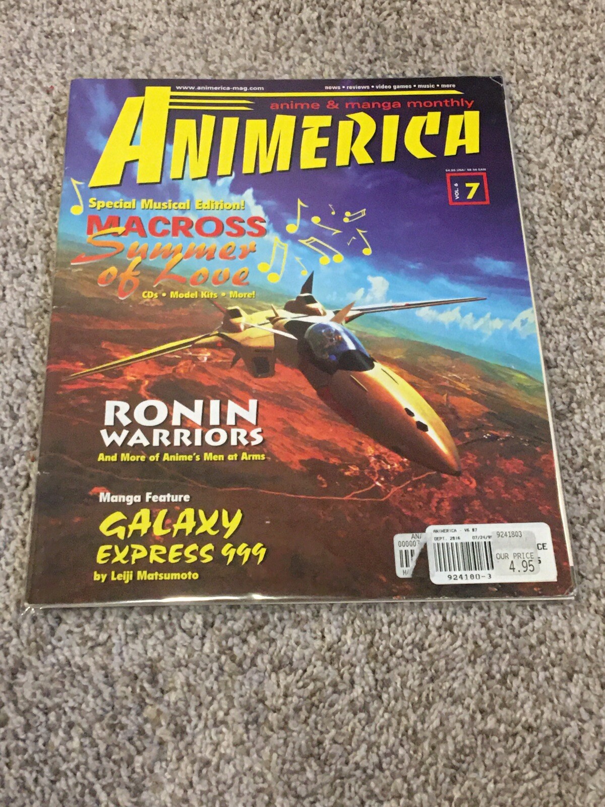 Animerica Magazine Macross Vol. 6, Issue 7 Anime VGC | eBay