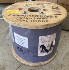 TPC Wire & Cable Corp 1015540 2x16AWG Power Cable 1000ft