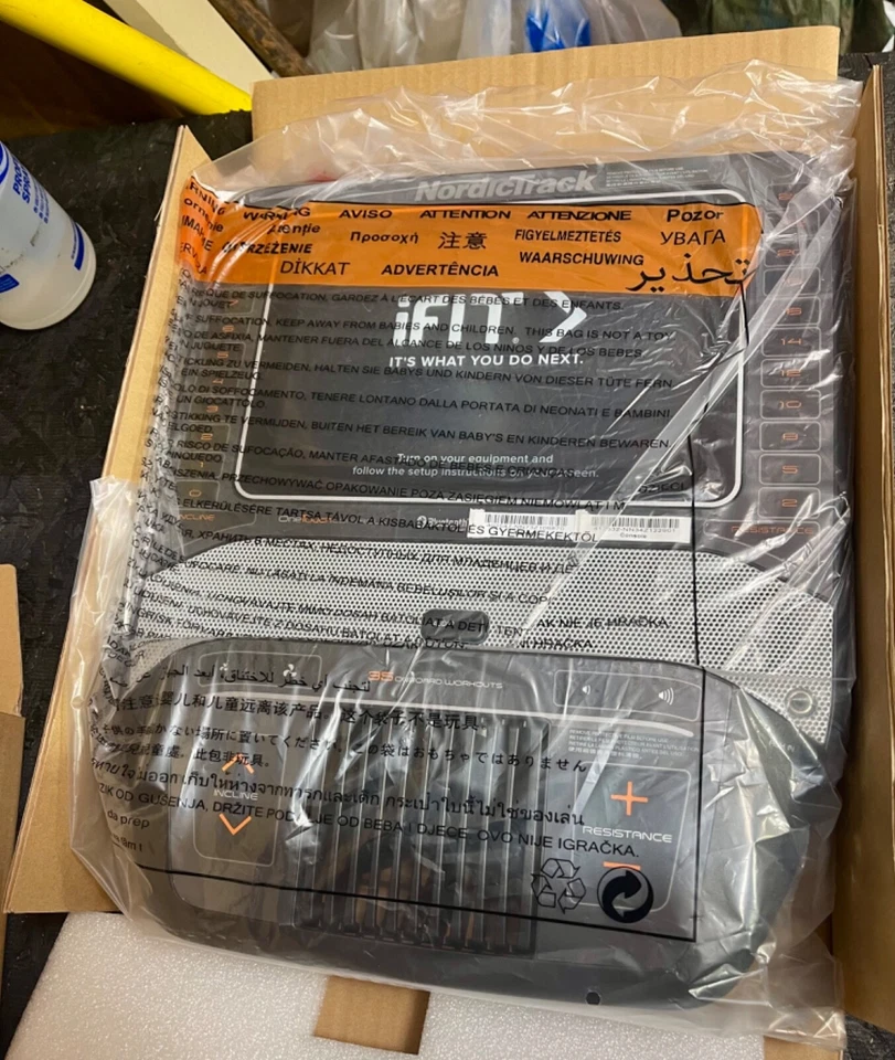 NordicTrack Elliptical FS10i FreeStride Trainer iFit Console Only ELNT71320 - Image 3 of 4