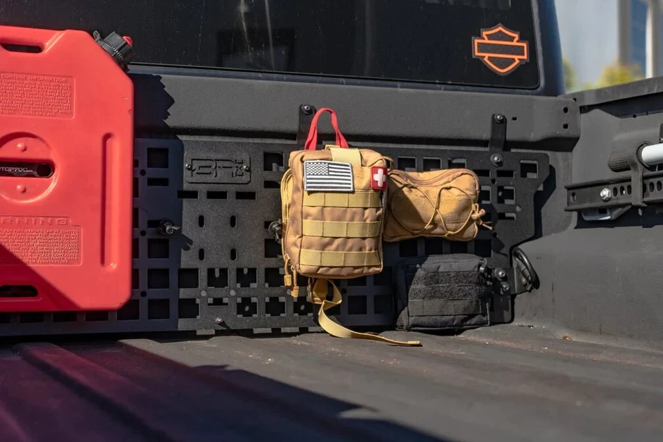 Body Armor 2019-2023 Compatível com Jeep Gladiator JT Front Bed Molle System JT-7126 - Imagem 4 de 4