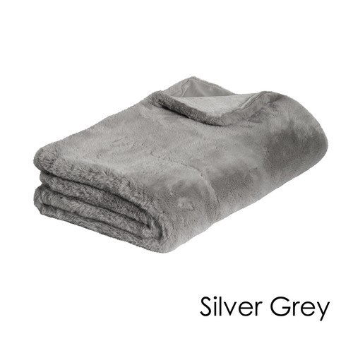Arlo Super Plush Faux Fur Sofa Lounge Sofa Bed Throw Rug 125x150cm - Picture 5 of 9