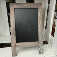 Rustikale 19X14Cm Braun Kreidetafel Standtafel Deko Klapptafel Holztafel Tafel