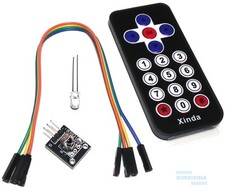 Modulo telecomando wireless IR infrarossi HX1838 VS1838 per kit Arduino - UK
