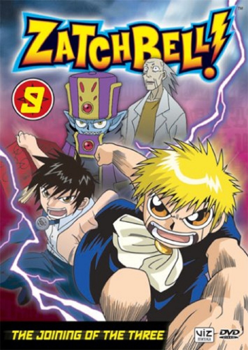 Zatch Bell 9: The Joining of the Three (DVD, 2007, Dubbed