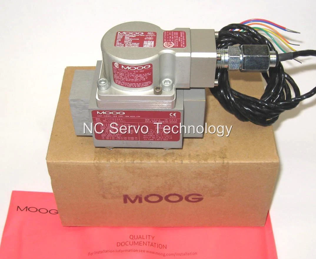 NEW Moog G771K208A Servo Valve w/Warranty GE 312A6077P007 NIB | eBay