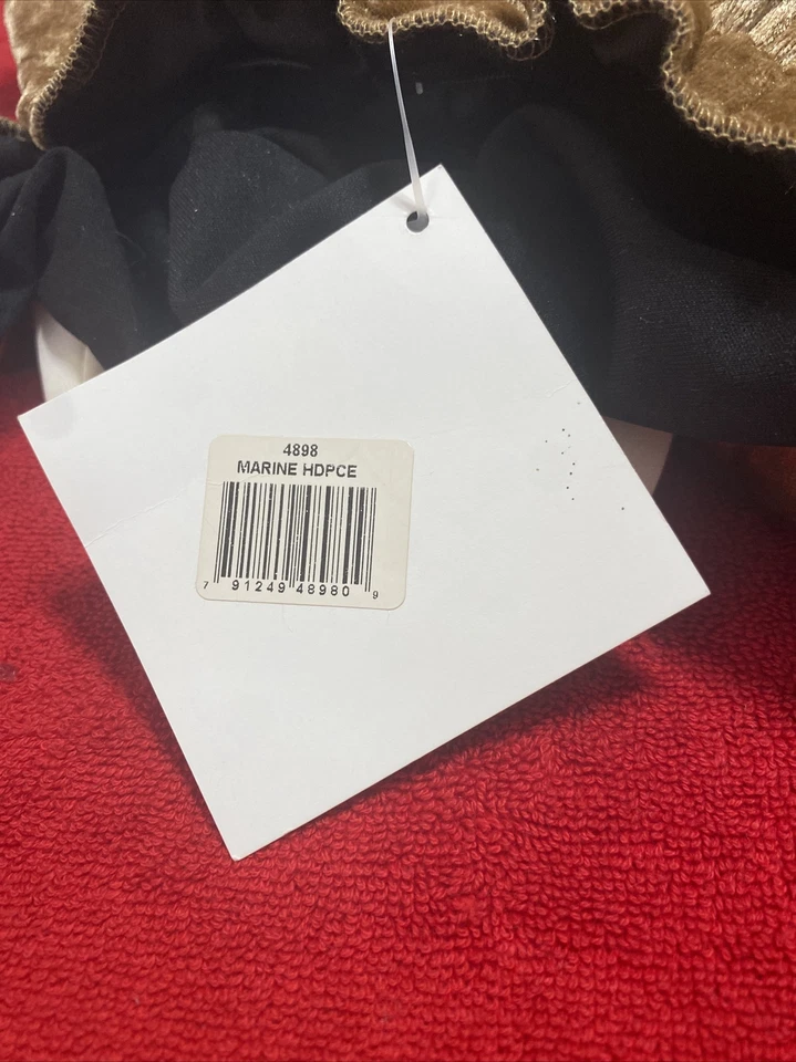 Военный талисман взрослых морской пехоты Chesty бульдог шляпа головной убор новый с ярлыком - Изображение 3 из 4