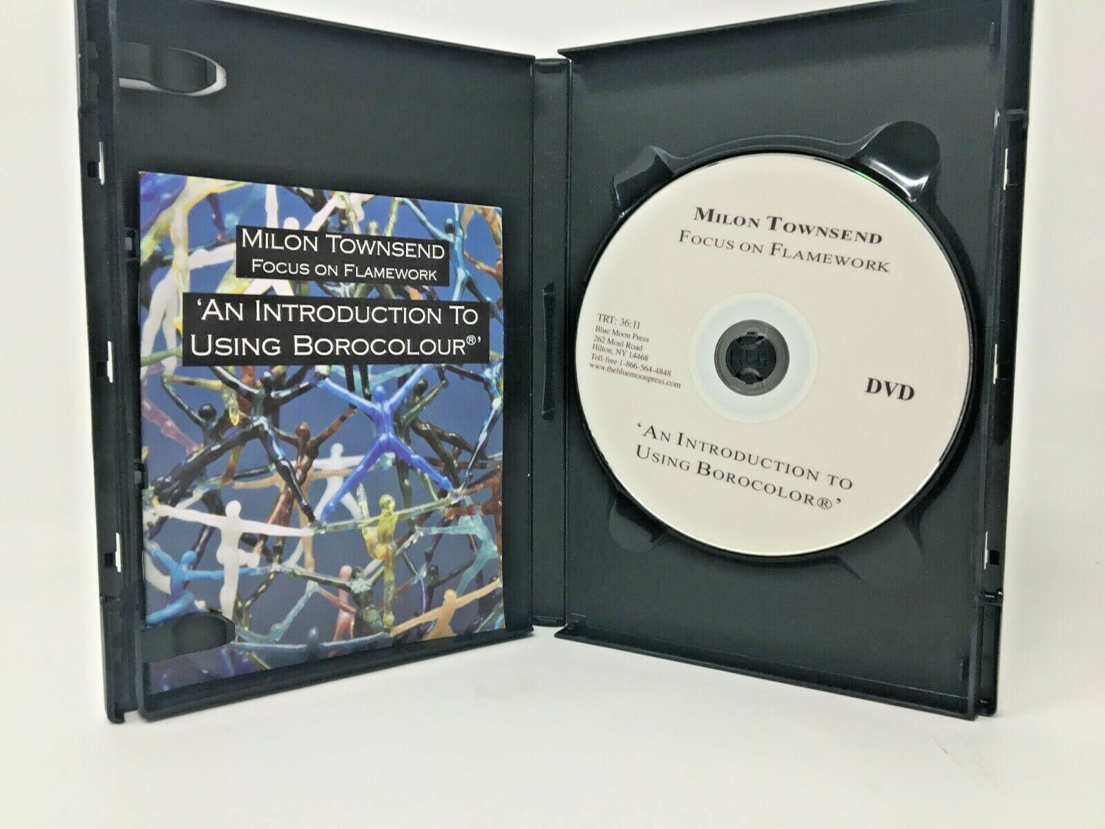 MILON TOWNSEND An Introduction to Using Borocolour DVD Focus on Flamework