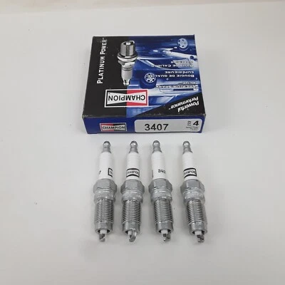 Champion 3407 Platinum Power Spark Plug Fits Ford Lincoln Mercury 1983-2007 - Bild 1 von 3