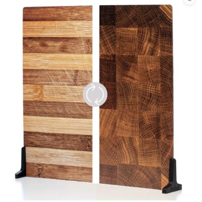 V-Flat World 24x24'' Duo-Board Background (Aged Cutting/Butchers Board)