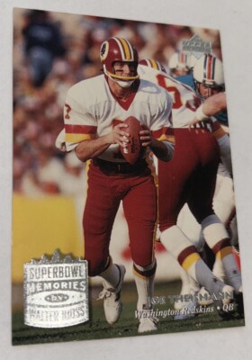 Joe Theismann 1997 Upper Deck NFL Legends Super Bowl Memories #200