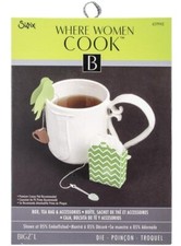 Fustella Sizzix Big L Die 659943 - Scatola, Bustina del tè e accessori