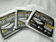 3 Sets Rug Corner Gripper Non-Slip Rug Pad Stickers 4 Ct. Rug Tape for Carpet