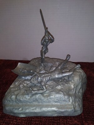 VTG Christian figurine #d ''No Weapons Formed Against You'' Y. Heller collectors  