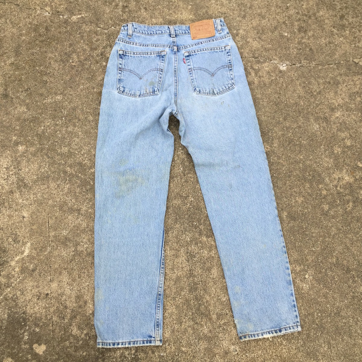 Vintage 80s 90s Light Grunge Surf Skate Levis Distressed Worn