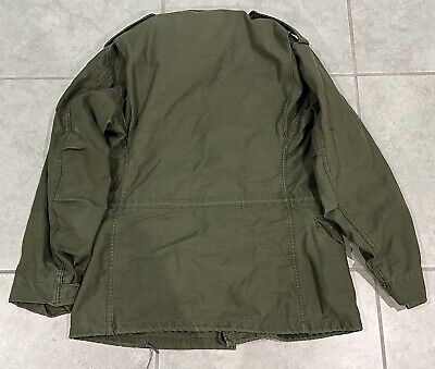 Vintage 80s US ARMY Cold Weather FIELD COAT Jacket M-65 OG Vintage 80s US ARMY Cold Weather FIELD COAT Jacket M-65 OG