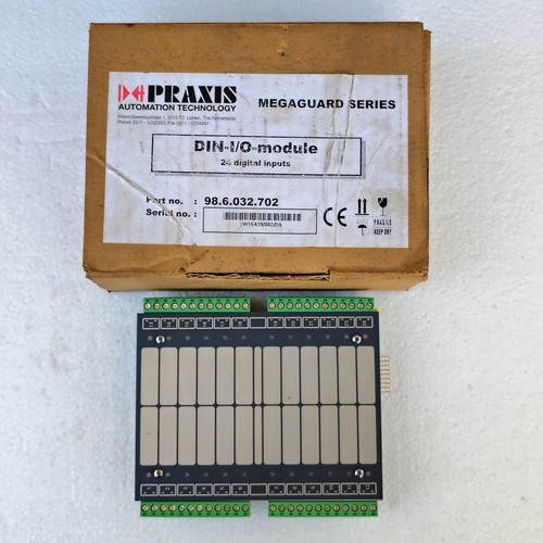 Praxis Automation Technology 98.6.032.702 I / O Module (Rev. DA)
