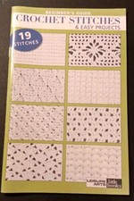 Beginner's Guide Crochet Stitches Easy Projects Learn 19 Stitches Leisure Arts