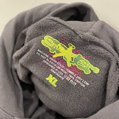 Sp5der Worldwide Gray hoodie size XL brand new | eBay