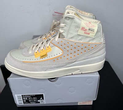 DS Nike Air Jordan 2 Retro Union LA Rattan Sz 10.5 Just Don OG J balvin Chicago