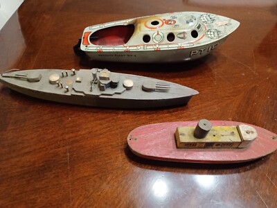 Toy Boat Collection Vintage Toy Boat Lot | eBay