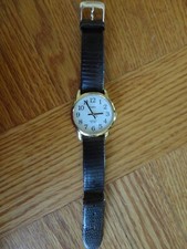 Timex Indiglo WR 30M Women's Wristwatch Stainless Steel Back Gold Case w/ Light