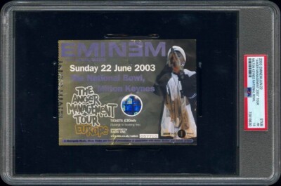 EMINEM “ANGER MANAGEMENT 2003”TOUR CONCERT FULL TICKET 6/22/2003