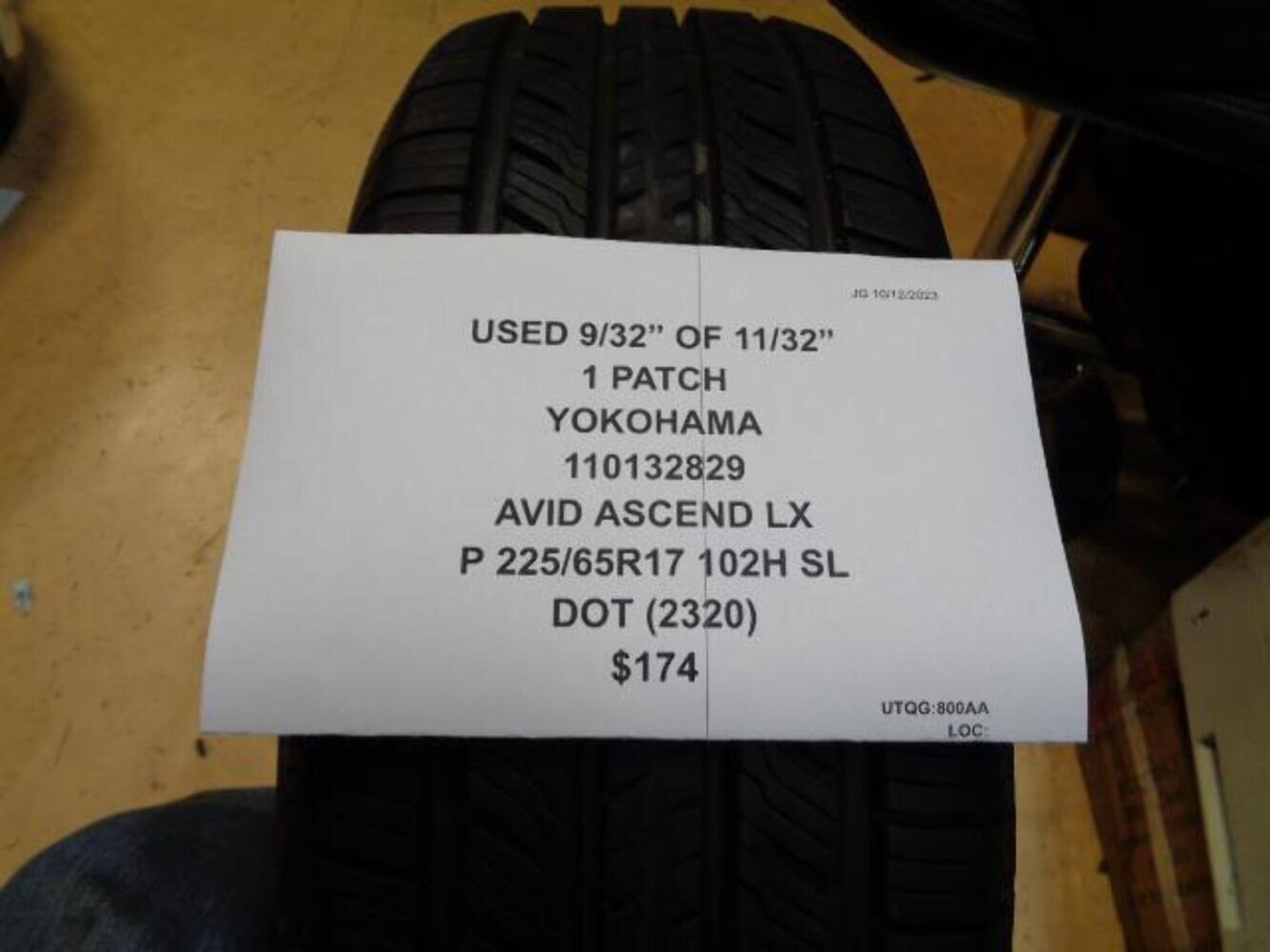 Yokohama AVID Ascend LX 225/65R17 Tire for sale online | eBay