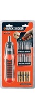 Avvitatore a batteria Svitavvita + 14 punte + 4 batterie A7073XJ Black & Decker