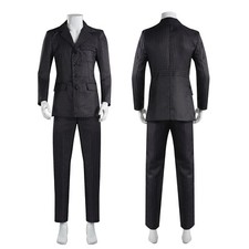 Beetlejuice 2 Cosplay Costume Adam Uniform Men's Jacket Coat Pants