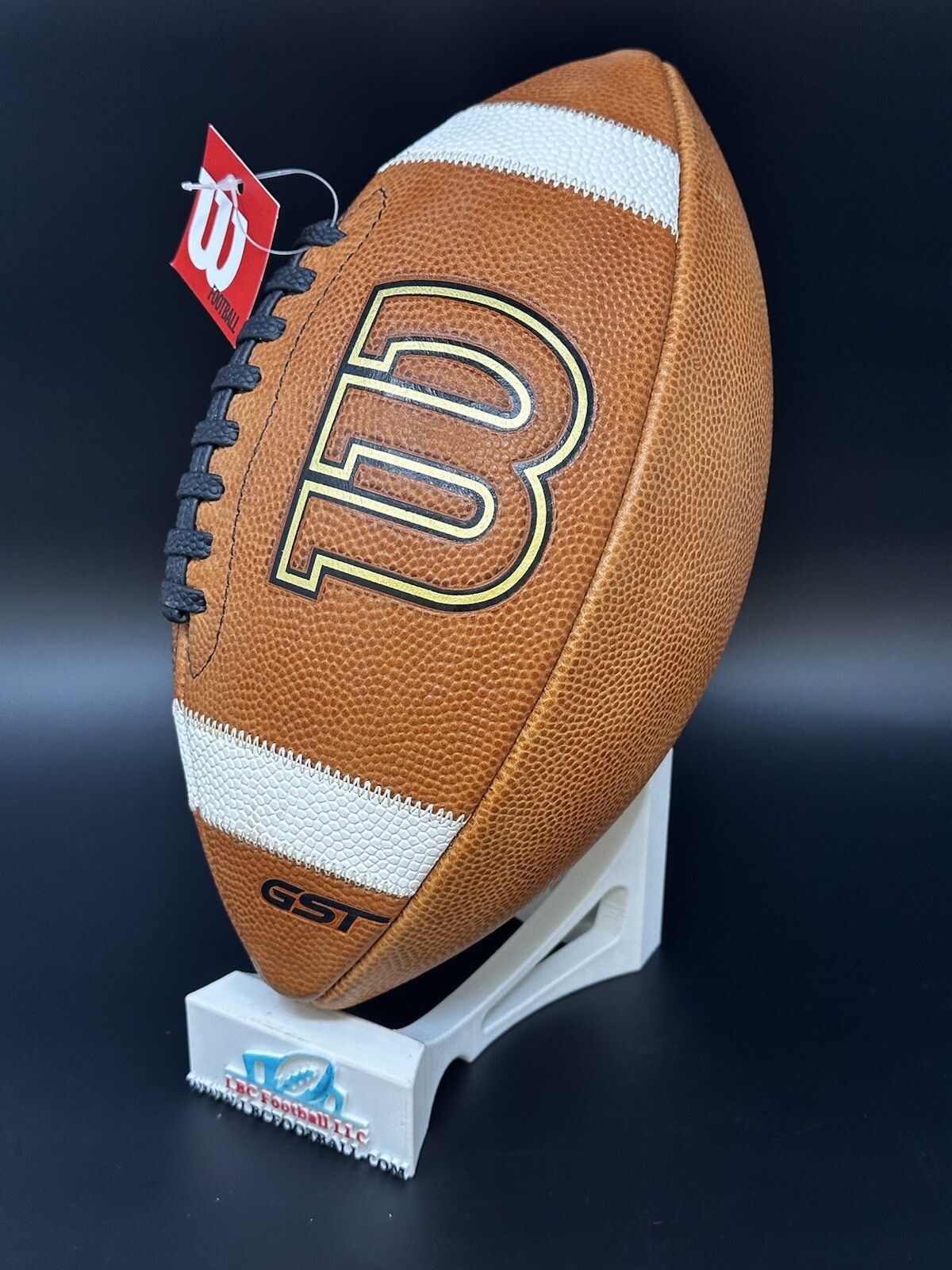 Wilson GST TDJ Junior Size Age 912 Leather Junior Football Brand New