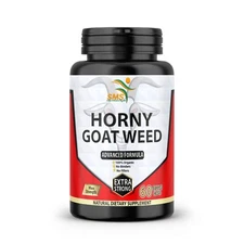 Horny Goat Weed Male  Pills and Natural Testosterone Booster 60 Cap