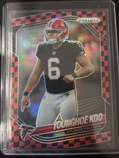 Younghoe Koo 2025 Prizm Red And Black Checkerboard