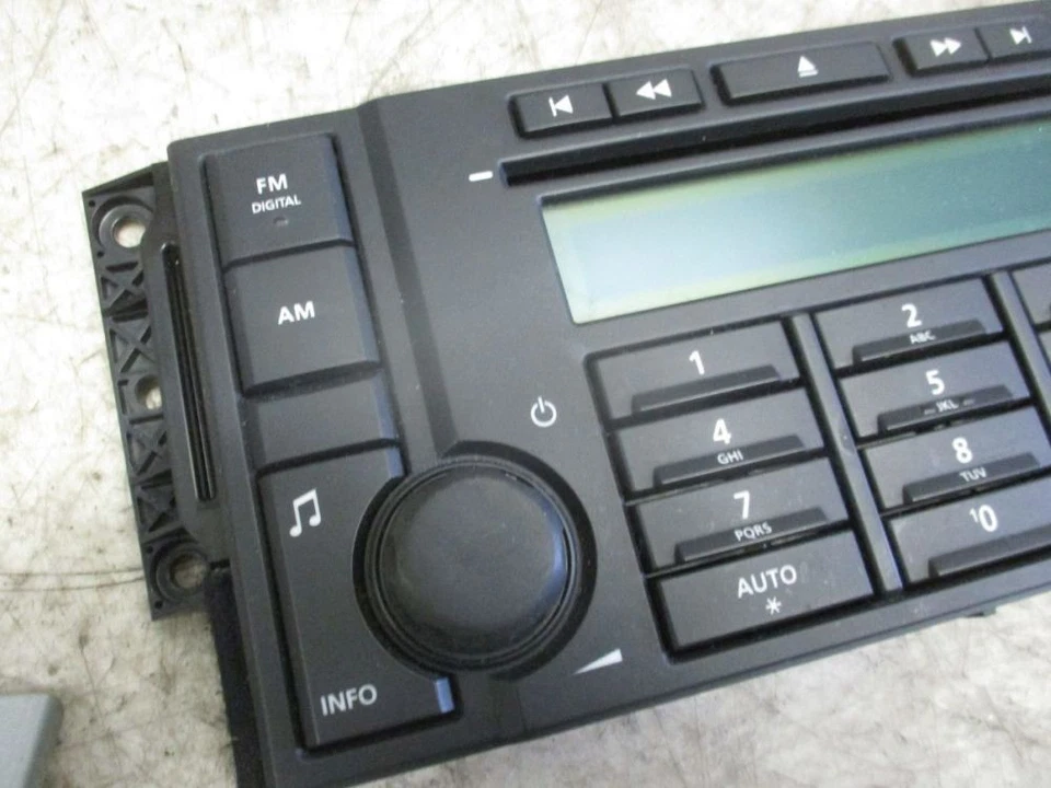 Radio Bedienteil Einheit CD Telefon Display passt für LAND ROVER  FREELANDER 2 - Bild 2 von 4