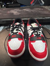 Nike Boys Jordan Legacy 312 Low CD9055-116 White Basketball Shoes Sneakers Sz 2Y