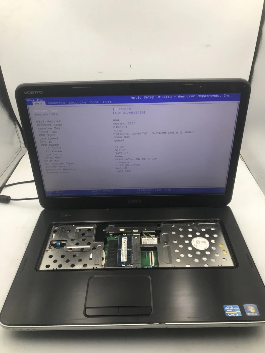 Dell Intel Core i3 2nd Gen. Laptops and Netbooks 4 GB RAM for sale