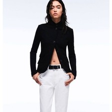 Rag  Bone Slade Blazer 100 Wool Tailored Fit Blazer Size 4