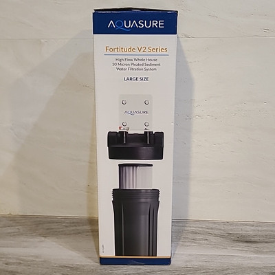 FORTITUDE V2 | HIGH-FLOW WHOLE HOUSE PLEATED SEDIMENT WATER FILTER AS-FL-30PS
