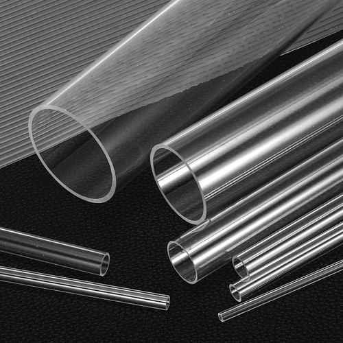 3 pezzi 13 mm (0,51") ID x 15 mm (0,59") OD x 254 mm (10") L tubo acrilico rigido trasparente - Foto 6 di 7