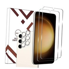 Galaxy S23 Tempered Glass Screen Protector  Camera Lens S23 6.1 inch Clear