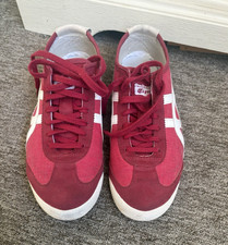 Onitsuka Tiger 66 Red/White Mesh Low Top Lace Up Sneakers D3Q1L Men 9