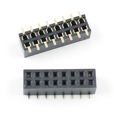 5Pcs 2mm 2.0mm Pitch 2x8 Pin 16 Pin Female Dual Row SMT SMD Pin Header Strip