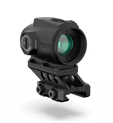 Swampfox Optics RMPS120GB Raider Micro Prism Black 1x 20mm Tube Bullet Rise Comp