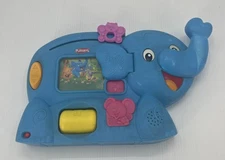 Playskool Learnimals ABC Adventure Interactive Toy Blue Elephant WORKS {145}.