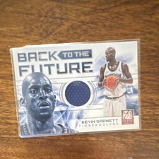 Panini 2012-13 Elite Back to the Future Materials Kevin Garnett Jersey 
