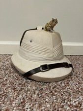 White Novelty Pith Helmet