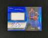 2020-21 Certified Freshman Fabric Patch Auto RPA Tyler Bey RC Blue 42/49 CL63